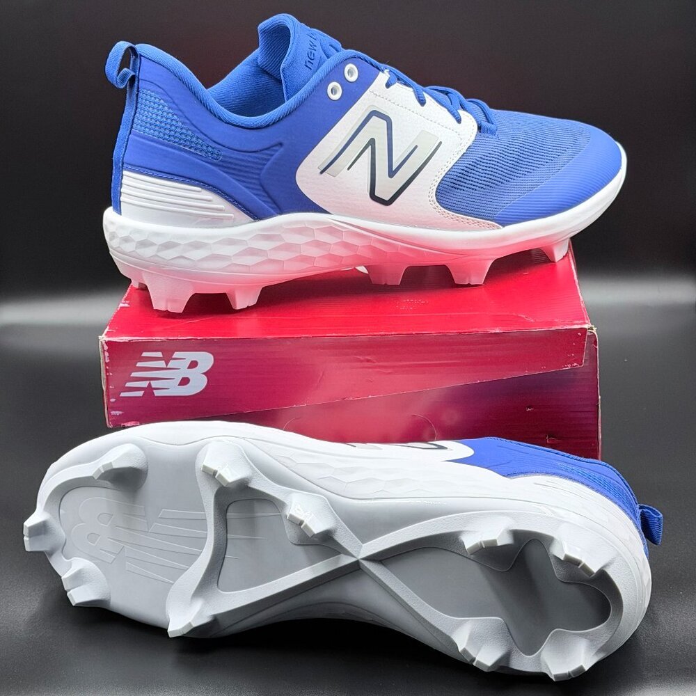 New Balance 3000v6 Men's Low Molded Baseball Cleats - Picture 1 of 9